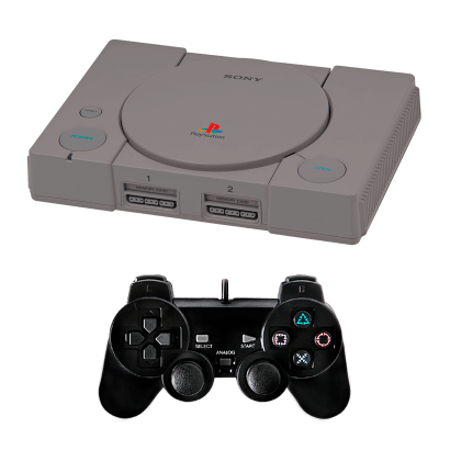 Консоль Sony PlayStation 1 Europe Grey Б/У - Retromagaz