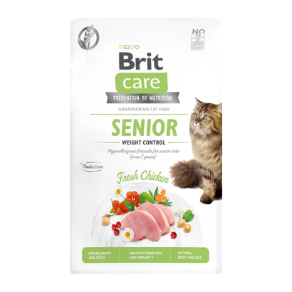 Сухий Корм для Котів Brit Care Senior Курка 400g - Retromagaz