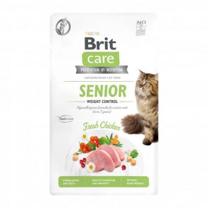 Сухой Корм для Кошек Brit Care Senior Курица 400g