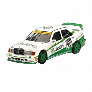 Машинка Premium MINI GT Mercedes-Benz 190E 2.5 16 Evolution II 1991 DTM 1:64 White