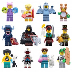 Набор Фигурок Lego 12шт Minifigure Series 27 71048