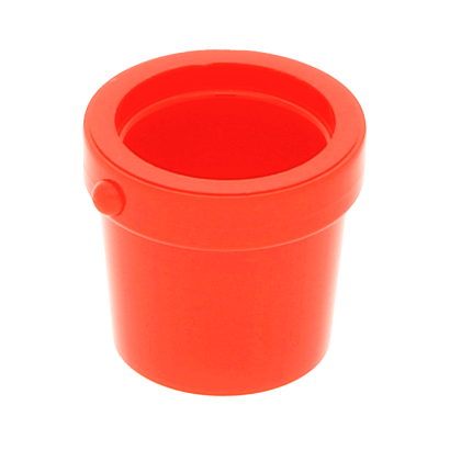 Госп. Інвентар Lego Bucket 1 x 1 x 1 95343 6003001 Red 4шт Б/У - Retromagaz