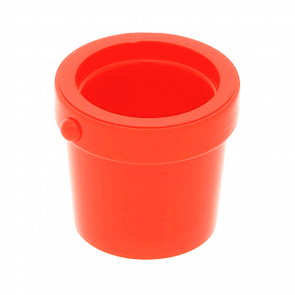 Хоз. Инвентарь Lego Bucket 1 x 1 x 1 95343 6003001 Red 4шт Б/У