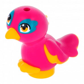 Фігурка Lego Повітря Bird Friends Elves Pepper Feet Joined with Magenta Body Animals 35074pb02 1 6211857 Bright Light Orange Б/У