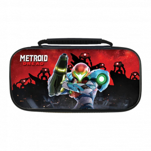 Чехол Твердый Nintendo Switch OLED Model Lite Metroid Dread Black Новый - Retromagaz