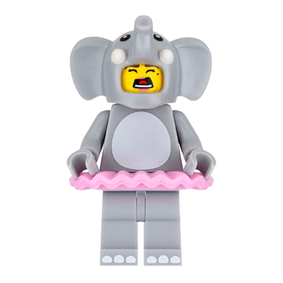 Фігурка Lego Series 18 Elephant Girl Collectible Minifigures col312 Б/У - Retromagaz