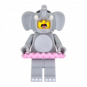 Фігурка Lego Series 18 Elephant Girl Collectible Minifigures col312 Б/У