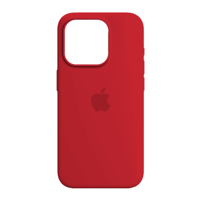 Чехол Силиконовый RMC Apple iPhone 15 Pro Red - Retromagaz