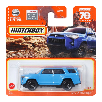 Машинка Большой Город Matchbox Toyota 4Runner Off-Road 1:64 HLC90 Blue - Retromagaz