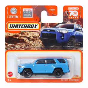 Машинка Большой Город Matchbox Toyota 4Runner Off-Road 1:64 HLC90 Blue