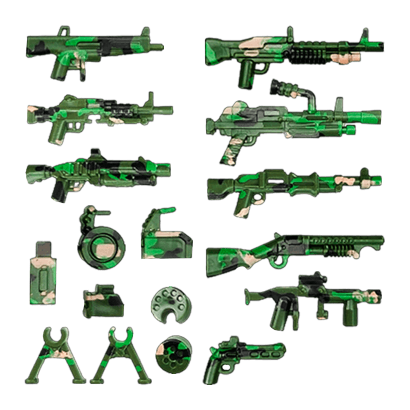 Зброя RMC Стрілецька Weapon Pack #1 Green Camo Новий - Retromagaz