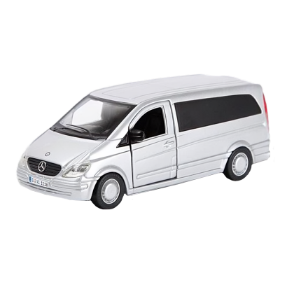 Машинка Bburago Mercedes-Benz Vito 1:32 Silver - Retromagaz