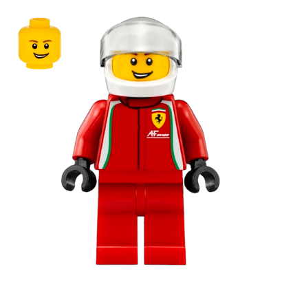 Фигурка Lego Speed Champions Ferrari 458 Italia GT2 Driver Другое sc007 1 Б/У - Retromagaz