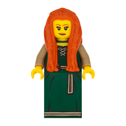 Фигурка Lego Series 9 Forest Maiden Collectible Minifigures col143 Б/У - Retromagaz