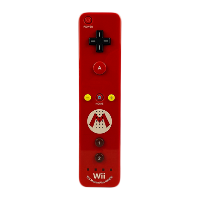 Контроллер Беспроводной Nintendo Wii RVL-036 Remote Plus Mario Limited Edition Red Blue Б/У - Retromagaz