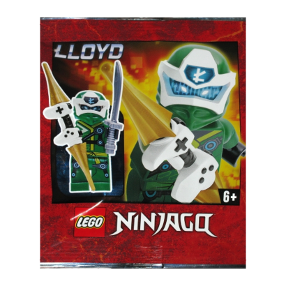 Конструктор Lego Фигурка Digi Lloyd foil pack Ninjago 892066 njo627 Новый - Retromagaz