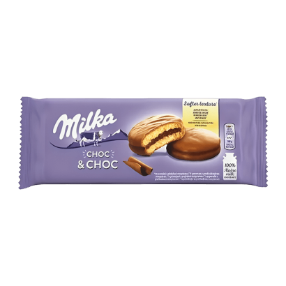 Печиво Milka Choco & Choc 150g - Retromagaz