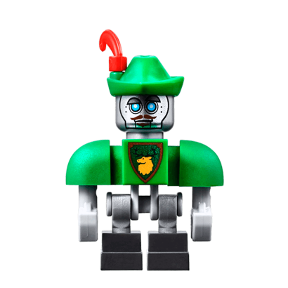 Фігурка Lego Denizens of Knighton Robot Hoodlum Nexo Knights nex107 1 Б/У - Retromagaz