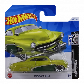 Машинка Базова Hot Wheels Hirohata Merc Rod Squad 1:64 HTD66 Green - Retromagaz