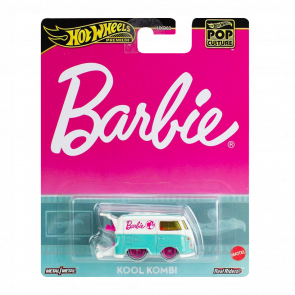 Машинка Premium Hot Wheels Kool Kombi Barbie Pop Culture 1:64 HXD96 White - Retromagaz