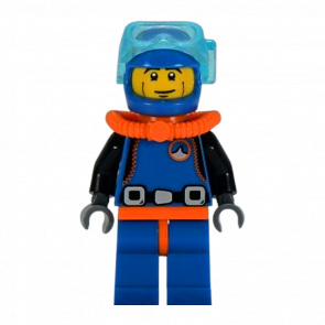 Фігурка Lego Series 1 Deep Sea Diver Collectible Minifigures col015 2 Б/У