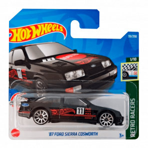 Машинка Базовая Hot Wheels '87 Ford Sierra Cosworth Retro Racers 1:64 HCT21 Black