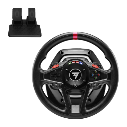 Руль Проводной Thrustmaster PlayStation 4 T128 Black Новый - Retromagaz