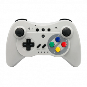 Геймпад Беспроводной RMC Wii U Pro Controller SNES Style Grey Новый - Retromagaz