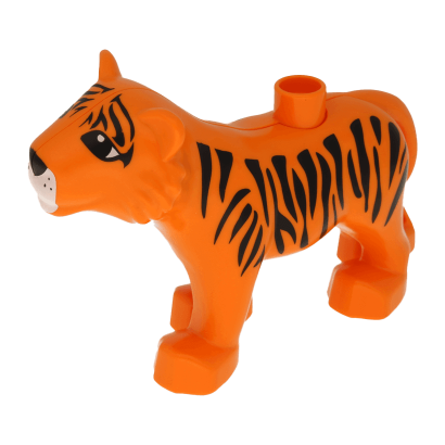 Фигурка Lego Animals Tiger Adult Duplo bb0442pb01 Orange Б/У - Retromagaz