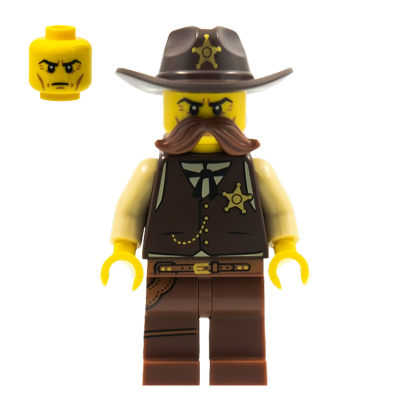 Фігурка Lego Series 13 Sheriff Collectible Minifigures col196 Б/У - Retromagaz