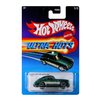 Тематична Машинка Hot Wheels Porsche 356 Outlaw Ultra Hots 1:64 JBY64 Green - Retromagaz