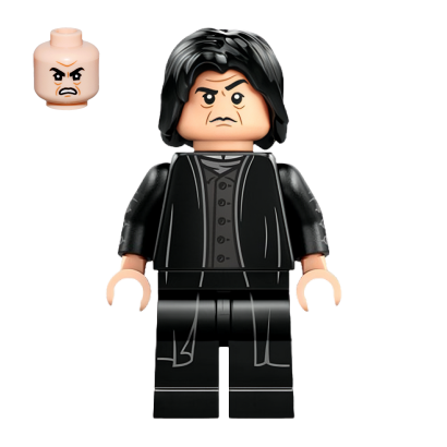 Фігурка Lego Harry Potter Professor Severus Snape Dark Silver Vest Films hp493 Б/У - Retromagaz