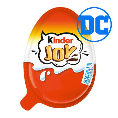 Шоколадне Яйце Kinder Joy Funko Pop! DC Super Heroes 20g - Retromagaz