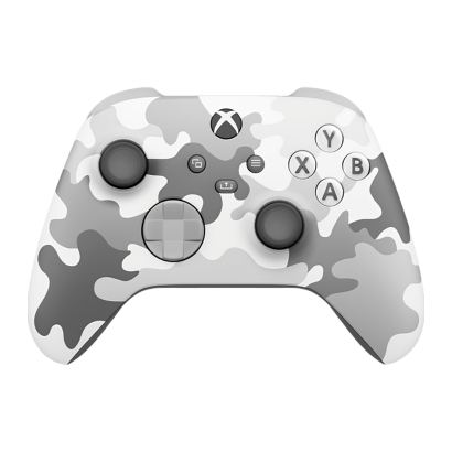 Геймпад Беспроводной Microsoft Xbox Series Controller Arctic Camo Новый - Retromagaz