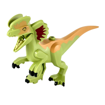 Фігурка Lego Динозавр Dilophosaurus Second Version Animals Dilo03 Olive Green Б/У - Retromagaz