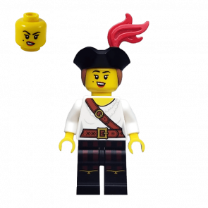 Фигурка Lego Series 20 Pirate Girl Collectible Minifigures col362 Б/У - Retromagaz