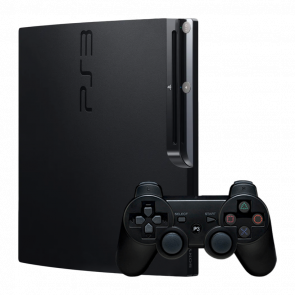 Консоль Sony PlayStation 3 Slim Модифицированная 250GB Black + 5 Встроенных Игр Б/У