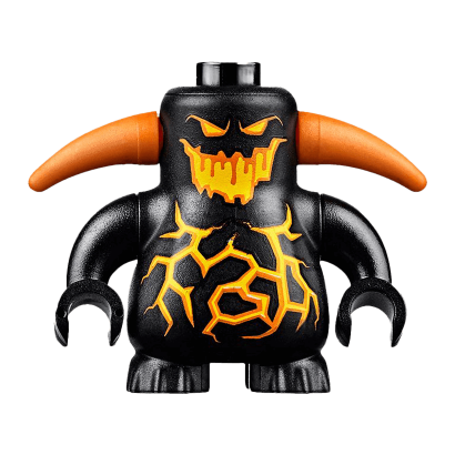 Фігурка Lego Lava Monster Army Scurrier Black Nexo Knights nex048 Б/У - Retromagaz