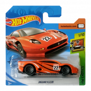 Машинка Базова Hot Wheels Jaguar XJ220 Exotics 1:64 FYC32 Orange - Retromagaz