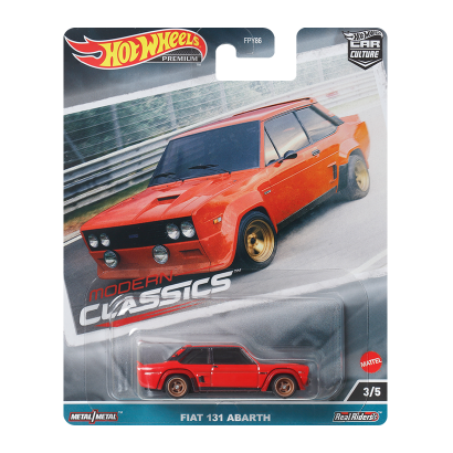 Машинка Premium Hot Wheels Fiat 131 Abarth Modern Classics 1:64 FPY86/HKC64 Red - Retromagaz