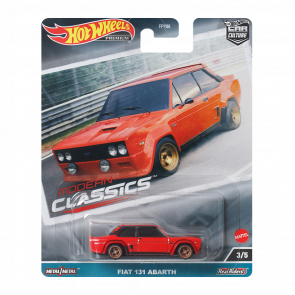 Машинка Premium Hot Wheels Fiat 131 Abarth Modern Classics 1:64 FPY86/HKC64 Red - Retromagaz