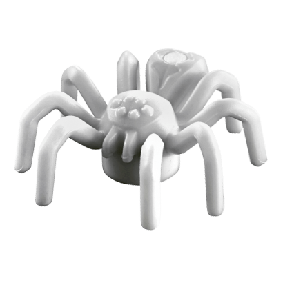 Фигурка Lego Земля Spider with Elongated Abdomen Animals 29111 1 6218845 Glow In Dark White Б/У - Retromagaz