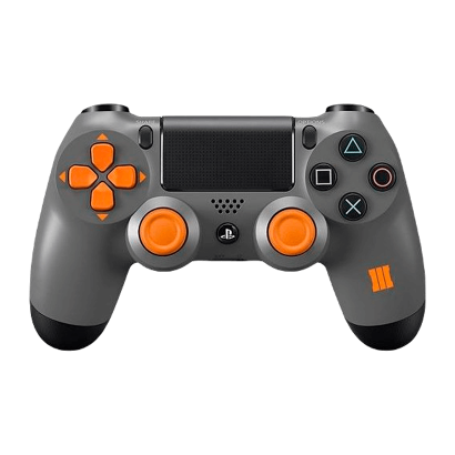 Геймпад Бездротовий Sony PlayStation 4 DualShock 4 Call Of Duty: Black Ops III Limited Edition Version 1 Grey Б/У - Retromagaz