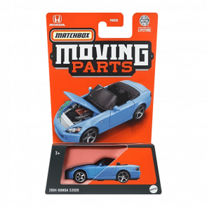 Тематична Машинка Matchbox 2004 Honda S2000 Moving Parts 1:64 FWD28/HVM93 Blue - Retromagaz