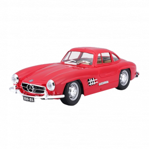 Машинка Bburago 1954 Mercedes-Benz 300 SL 1:24 Red - Retromagaz