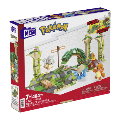 Набір Mega Construx Jungle Ruins HDL86 Pokémon Новий - Retromagaz