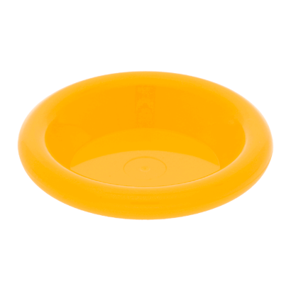 Посуда Lego Dish 3 x 3 6256 4243920 Bright Light Orange 4шт Б/У - Retromagaz