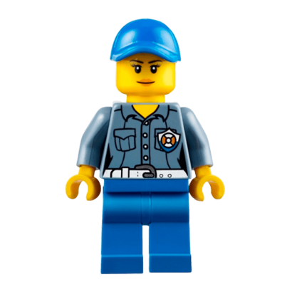 Фігурка Lego Coast Guard 973pb2775 Female Crew Member City cty0862 Б/У - Retromagaz