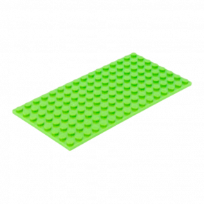 Пластина Lego Звичайна 8 x 16 92438 6129600 Lime 2шт Б/У