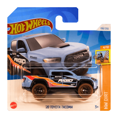 Машинка Базовая Hot Wheels '20 Toyota Tacoma Dirt 1:64 HTB27 Blue - Retromagaz